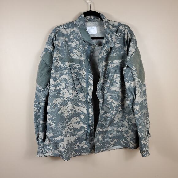 Army Green Digital Camo Combat Coat Size L - Picture 8 of 11